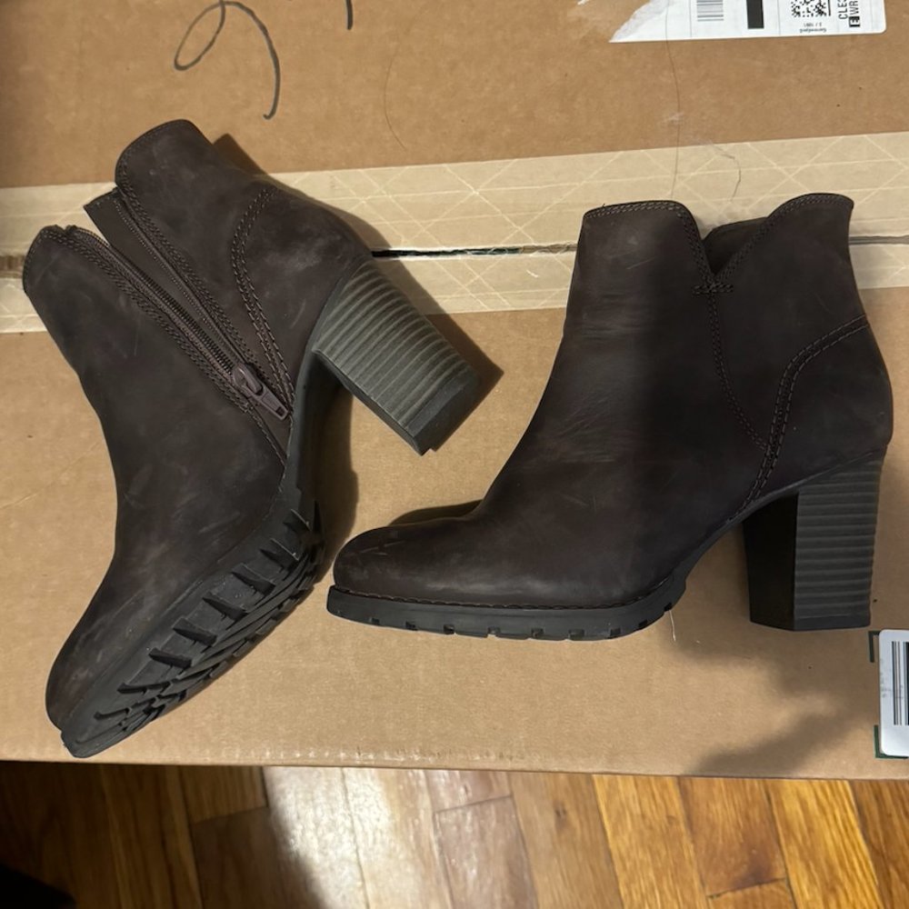 Clarks Leather Boots